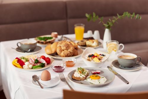  Herrliches Frühstücksbuffet